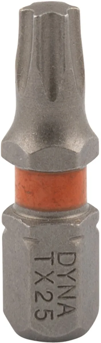 Dynaplus Torx 25 Schroefbit 25mm - 10 Stuks