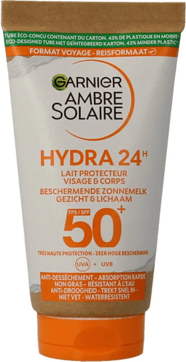 Garnier Ambre Solaire Reisformaat Zonnemelk SPF 50 - 50ml