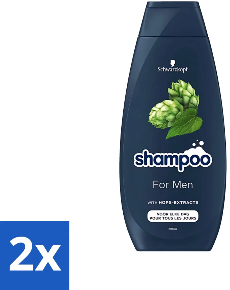 Schwarzkopf For Men Hop Extract Shampoo 400ml