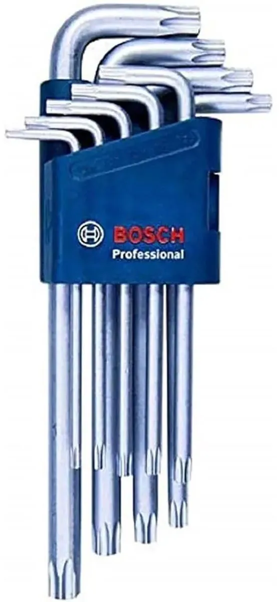 Bosch Professional Torx Sleutelset 9-delig - S2 Staal - afbeelding 6 van 6