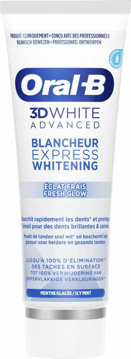 Oral-B 3DWhite Tandpasta Advanced Express 75ml