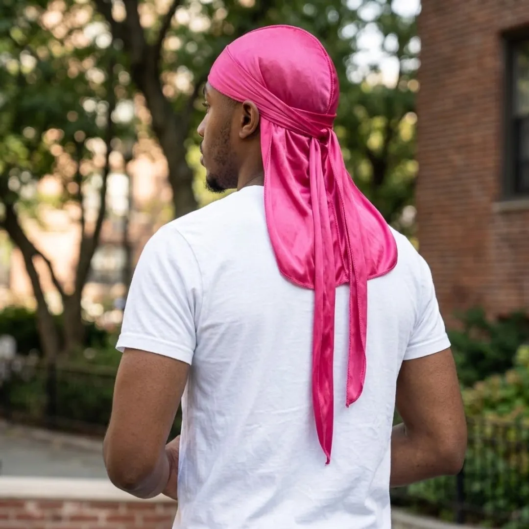 NuveX Roze Satin Douchemuts - Ademend