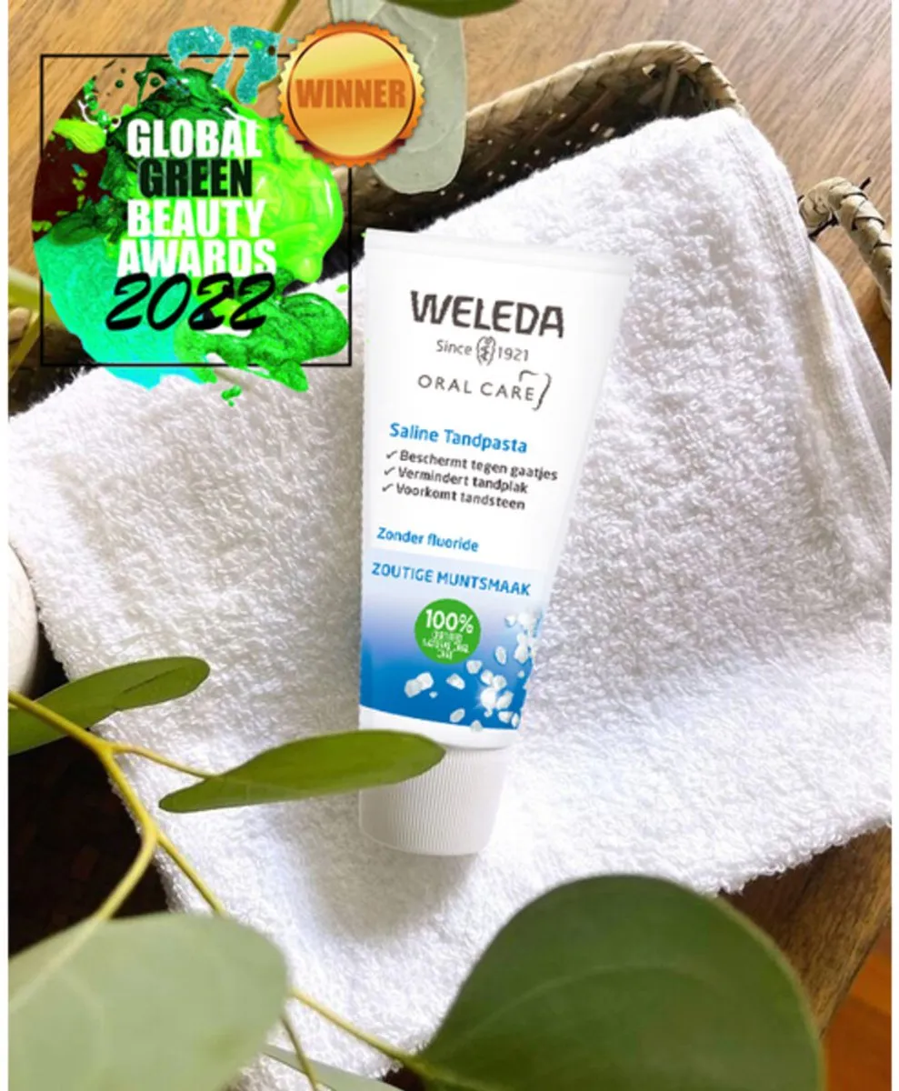 Weleda Tandpasta Saline 75ml - 4 Stuks