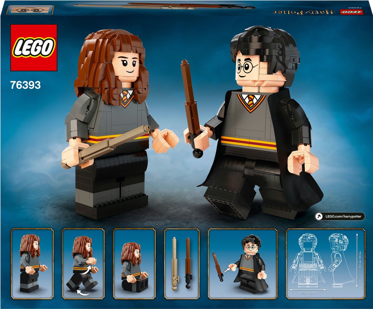 LEGO Harry Potter & Hermelien Griffel - 76393