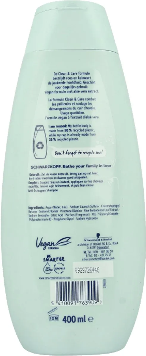 Schwarzkopf Anti Roos Shampoo 400ml