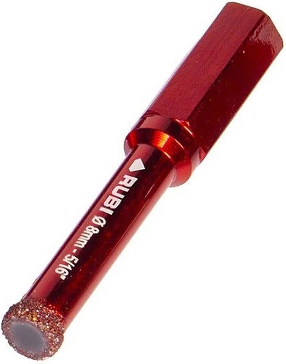Rubi 05924 Tegelboor 8mm Diamant