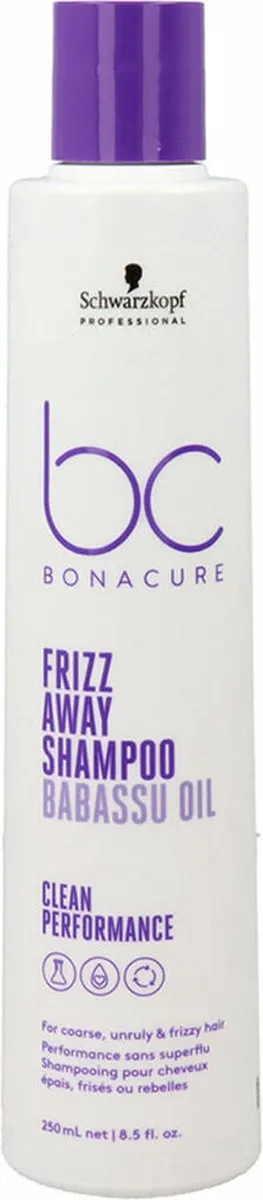 Schwarzkopf BC Frizz Away Micellaire Shampoo 250ml - Kroeshaar