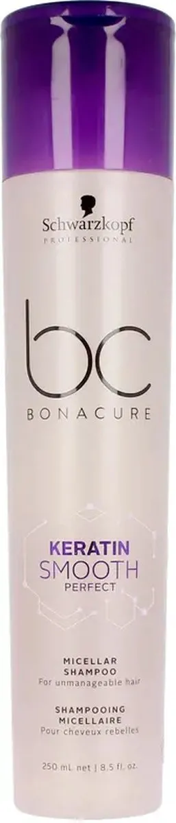 Schwarzkopf BC Frizz Away Micellaire Shampoo 250ml - Kroeshaar