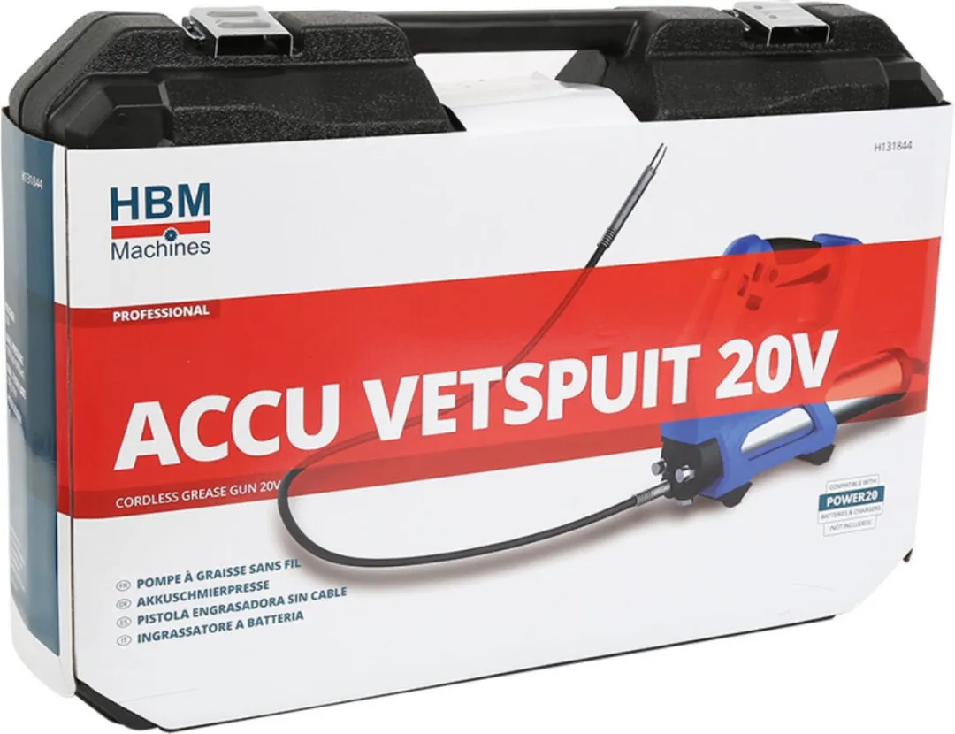 HBM Vetspuit 20V Accu