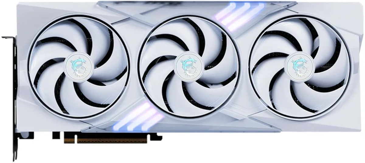 MSI GeForce RTX 5070 12G GAMING TRIO OC WHITE Videokaart - 12GB GDDR7