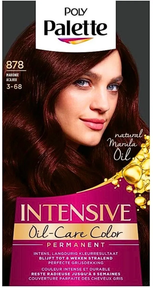 Schwarzkopf Palette Intensive Oil-Care 878 Mahonie Haarverf - 2x230ml