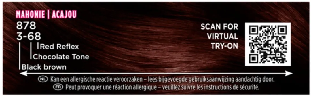 Schwarzkopf Palette Intensive Oil-Care 878 Mahonie Haarverf - 2x230ml
