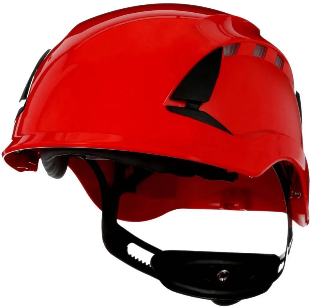 3M SecureFit X5505V-CE-4 Veiligheidshelm - Rood