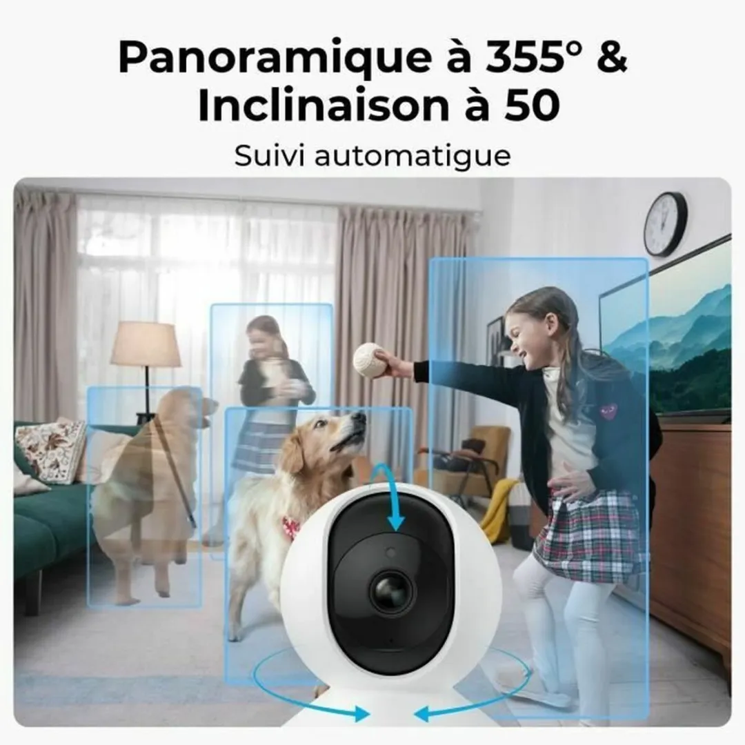 Reolink E330 Beveiligingscamera 5MP - Binnen & Buiten - Wit