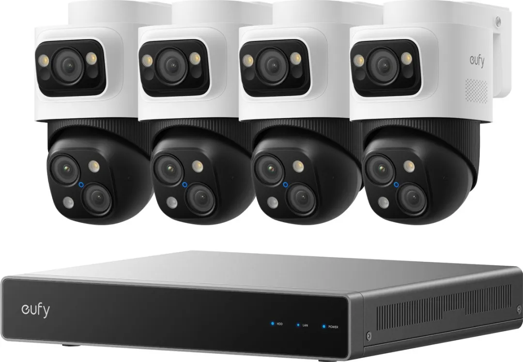 Eufy S4 Max E8E00322 PTZ Bewakingscamera - 5 Stuks