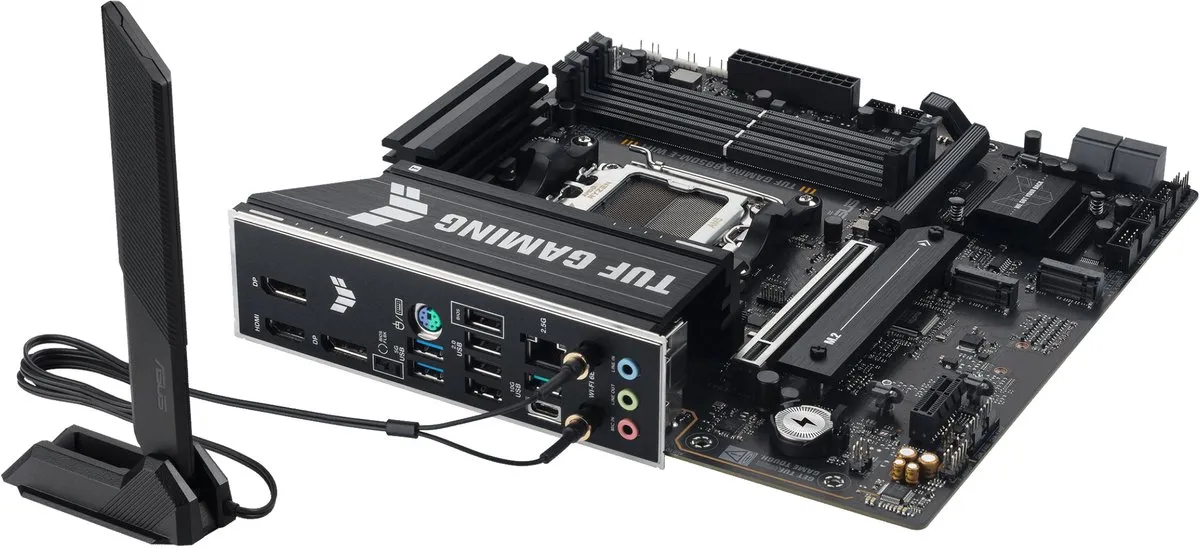ASUS TUF GAMING B850M-E WIFI AM5 Micro-ATX Moederbord