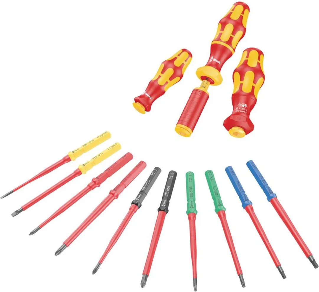 Wera Kraftform Kompakt VDE 65 iS PZ/S 1x157mm - Verwisselbare kling 1mm
