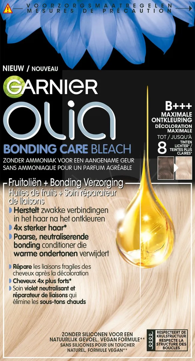 Garnier Olia Bonding Care Bleek 890ml - Blond
