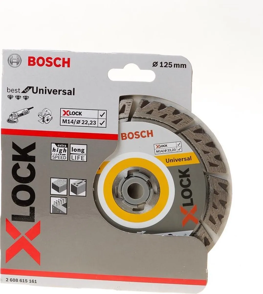 Bosch Professional X-Lock Diamantschijf 125mm