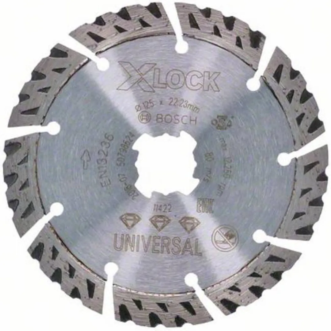 Bosch Professional X-Lock Diamantschijf 125mm - Beton