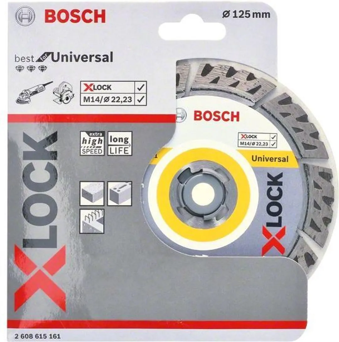 Bosch Professional X-Lock Diamantschijf 125mm - Beton - afbeelding 6 van 6