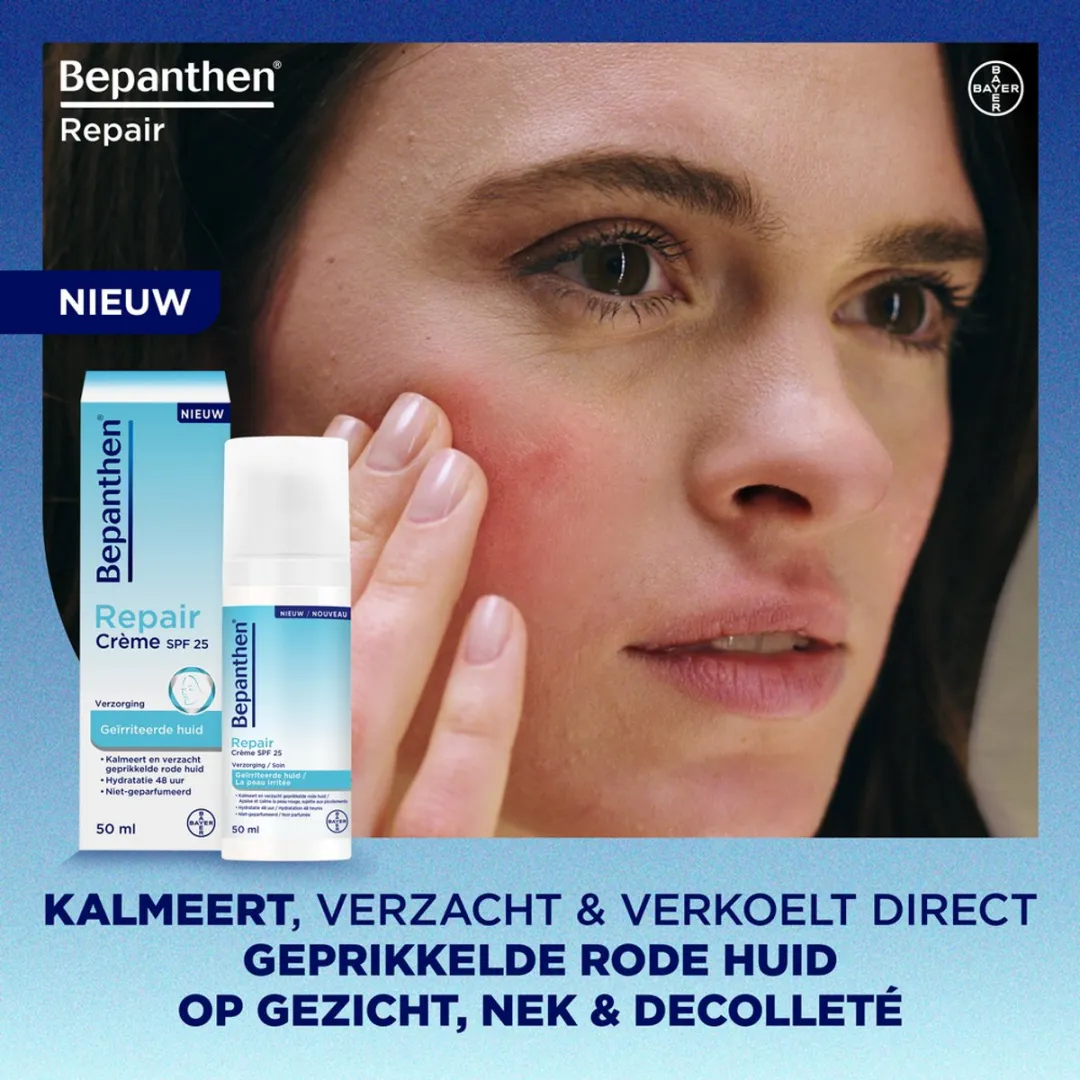 Bepanthen Repair Crème SPF 25 - 50ml - afbeelding 6 van 6