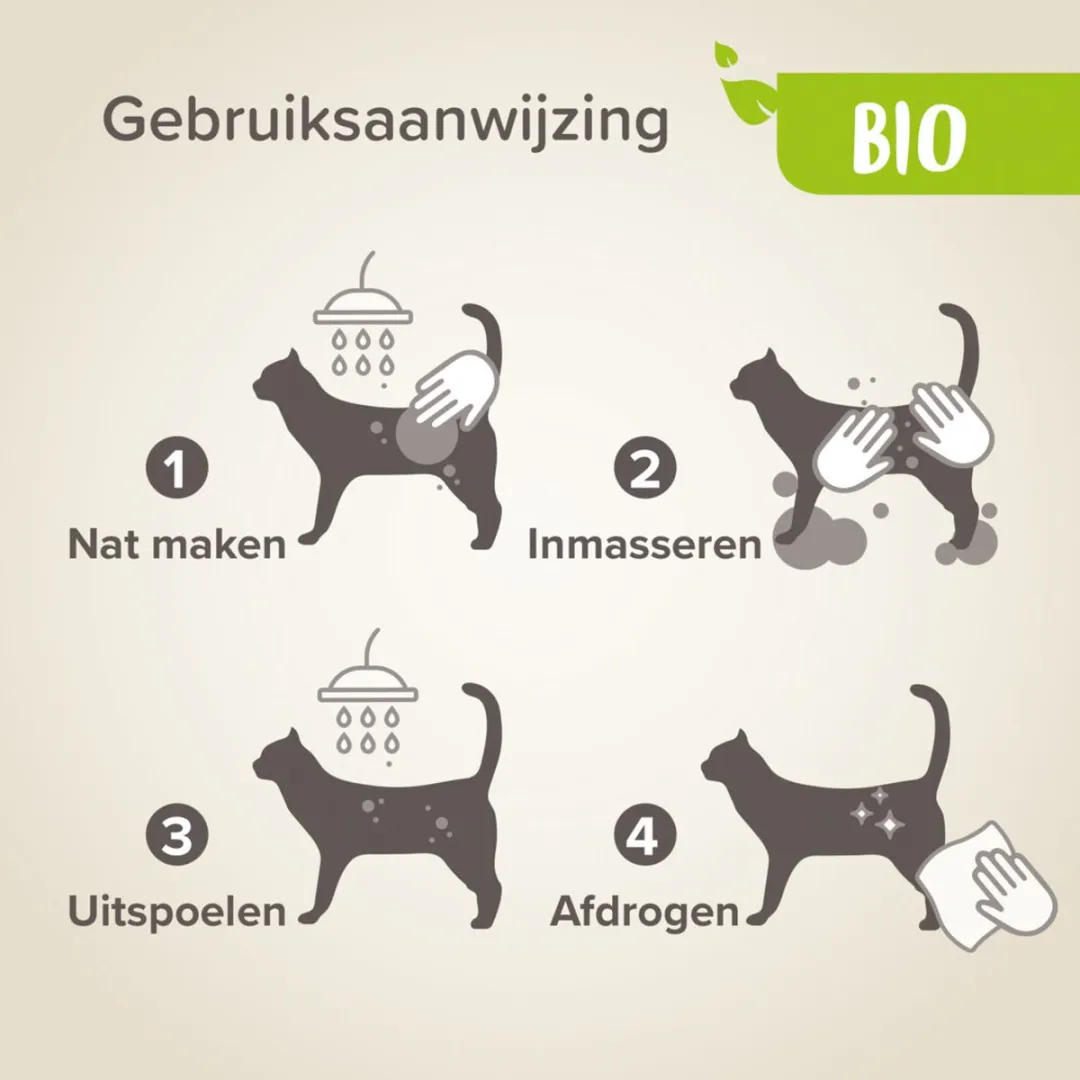 Beaphar Bio Shampoo Kat Kitten 200ml - 3 Stuks