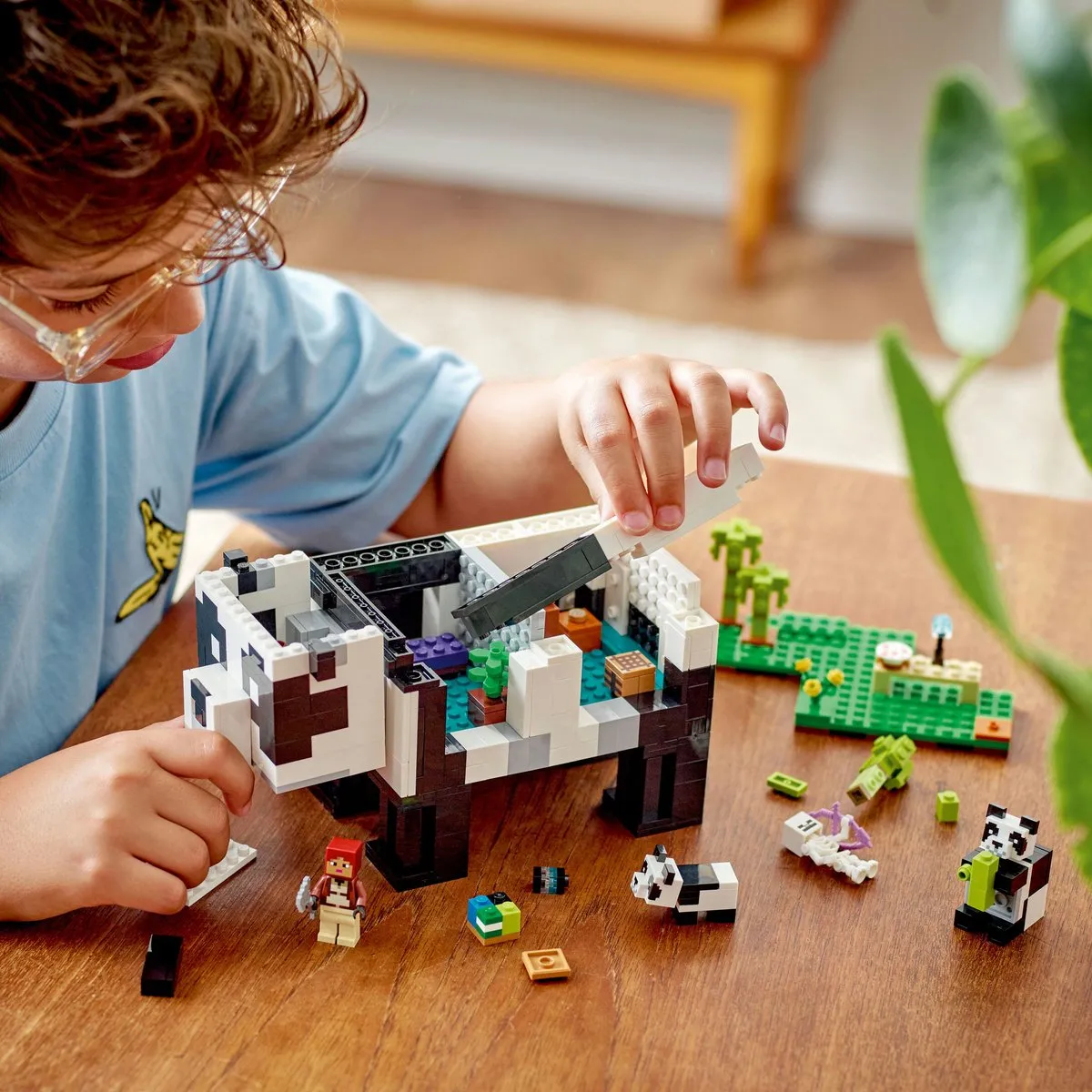 LEGO Minecraft Panda Huis 21245 - Meerkleurig