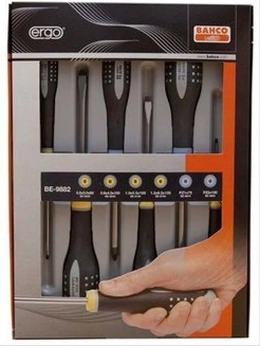 Bahco BE-9882 Schroevendraaierset 6-delig