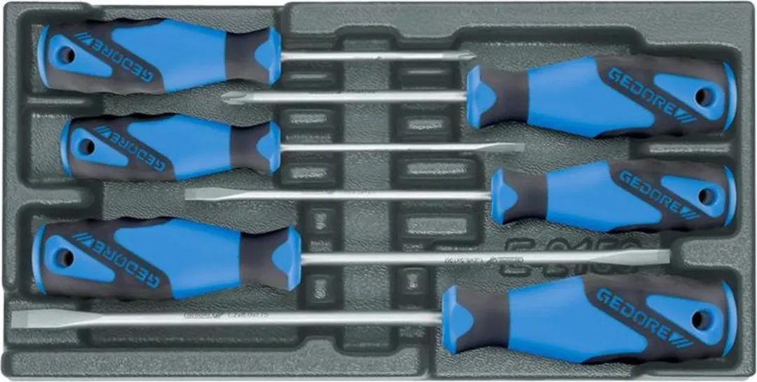 Gedore 1500 ES-2150 PH Schroevendraaier-set 6-delig - Blauw