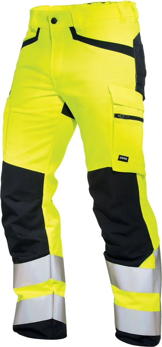 Uvex Cargohose Protection Flash Geel 110