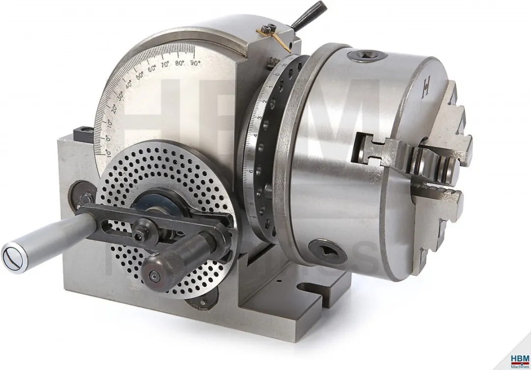 HBM BS-1 Verdeelapparaat Set 160mm - 3-klauwplaat - afbeelding 6 van 6