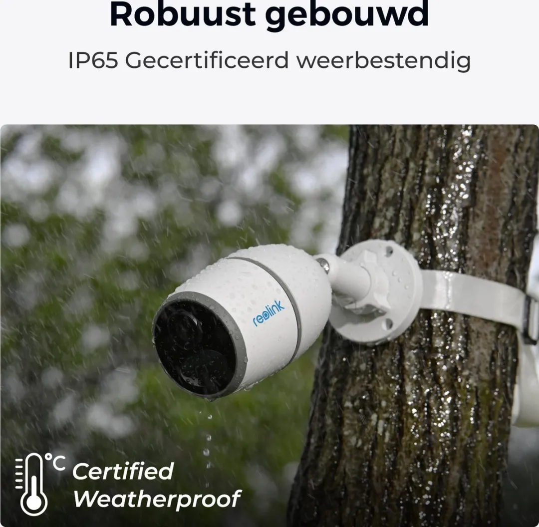 Reolink Go-serie G330 B4GB2K01 4G LTE Camera - Wit