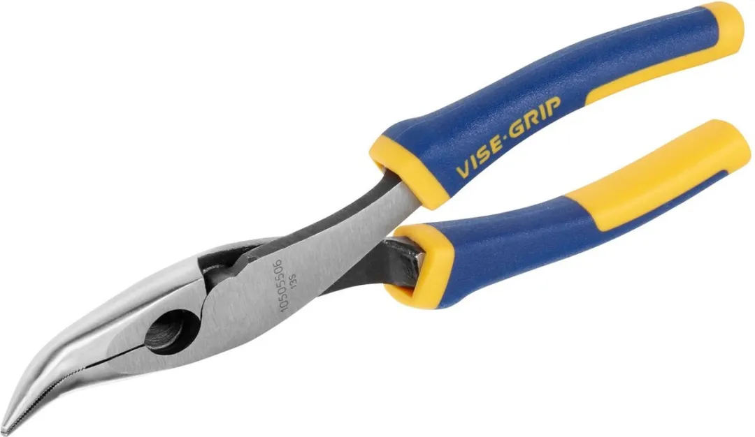 Irwin Punttang 10505506 Gebogen Bek - 8/200mm - Geel/Blauw