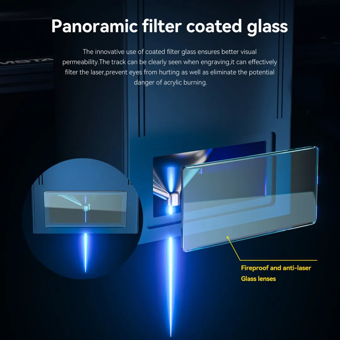 ATOMSTACK A20 Pro Lasergraveermachine 20W - 400x400mm
