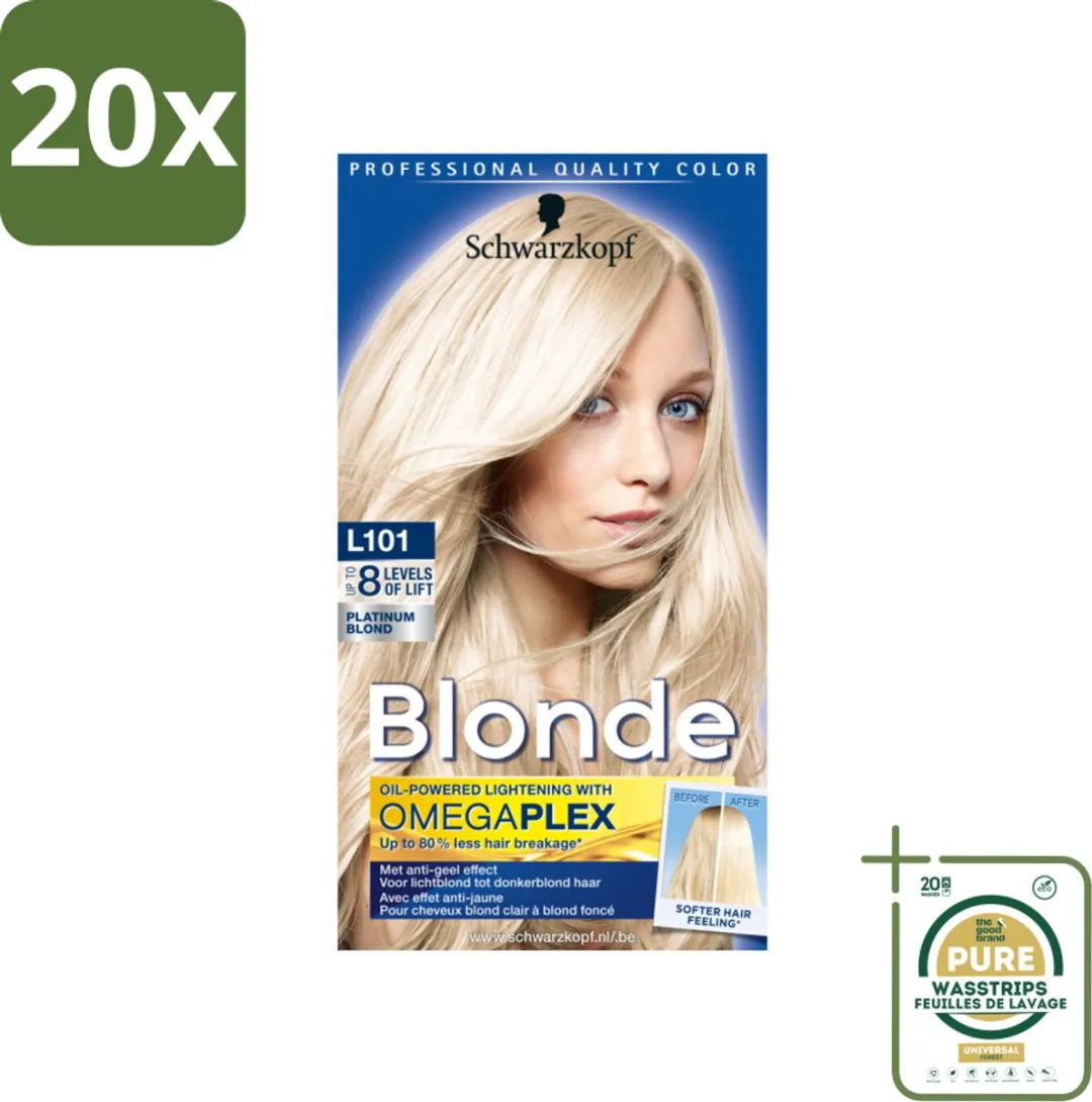 Schwarzkopf L101 Platinum Blond Haarverf