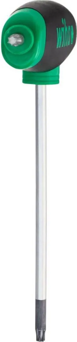 Wiha 364DS TORX Schroevendraaier T20x100mm - Groen/Zwart