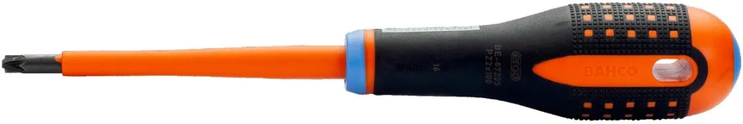 Bahco BE-8720S Geïsoleerde Schroevendraaier VDE - PZ2 6mm - Oranje/Zwart