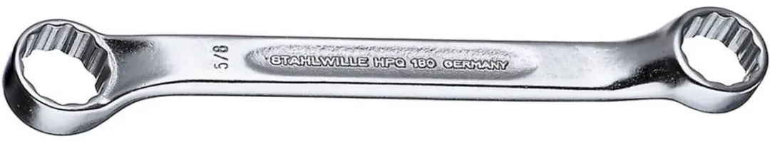 Stahlwille 41602428 Dubbele Ringsleutel 3/8-7/16