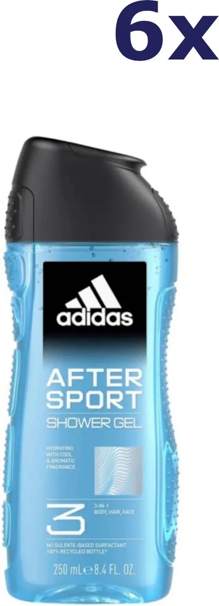adidas After Sport Douchegel & Shampoo 250ml