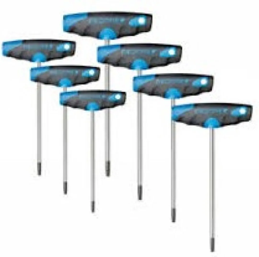 Gedore TX-007 Haakse Stiftsleutelset TORX - 7-delig - Wit