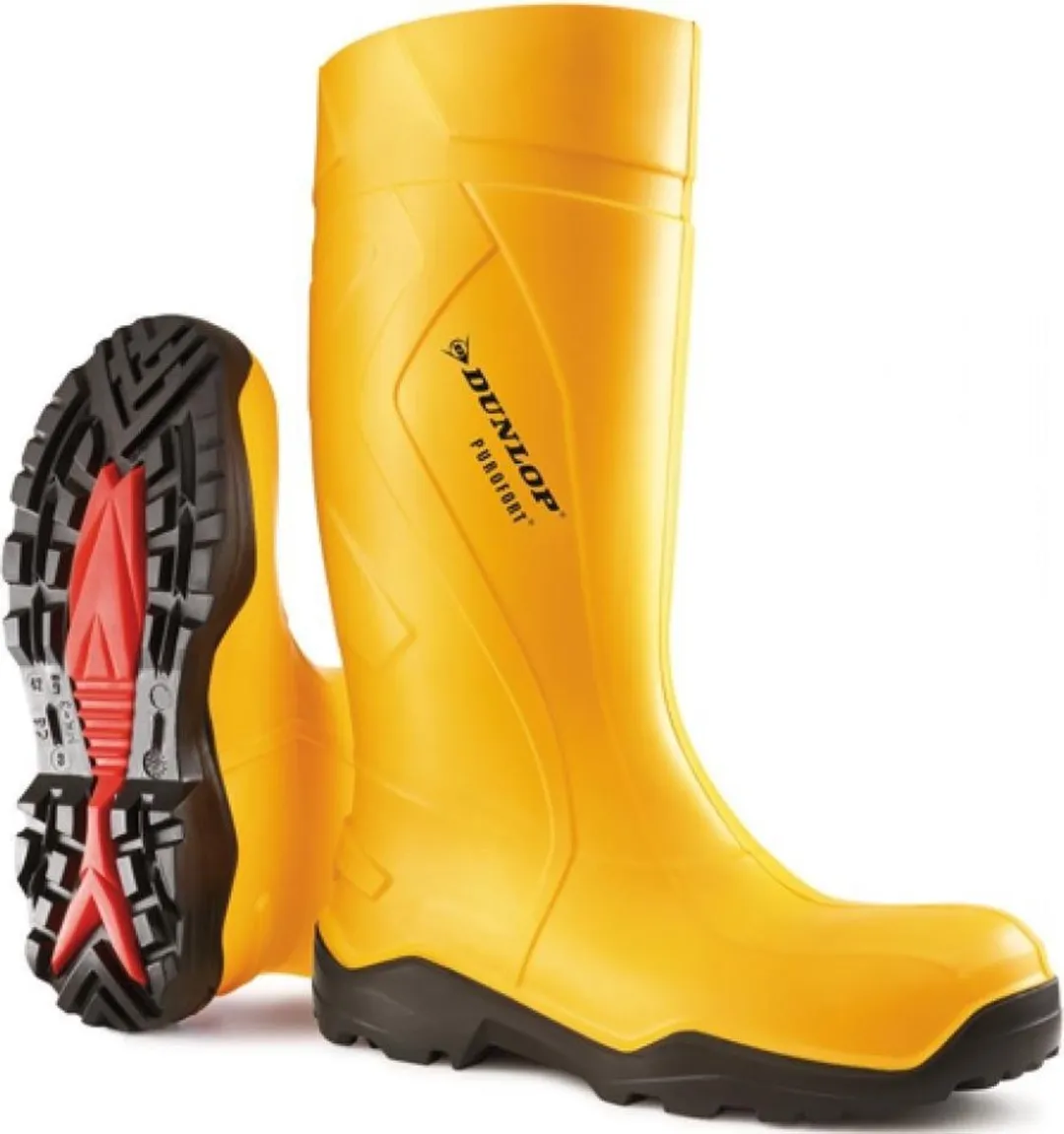 Dunlop C762 Purofort+ Knielaars S5 - Geel