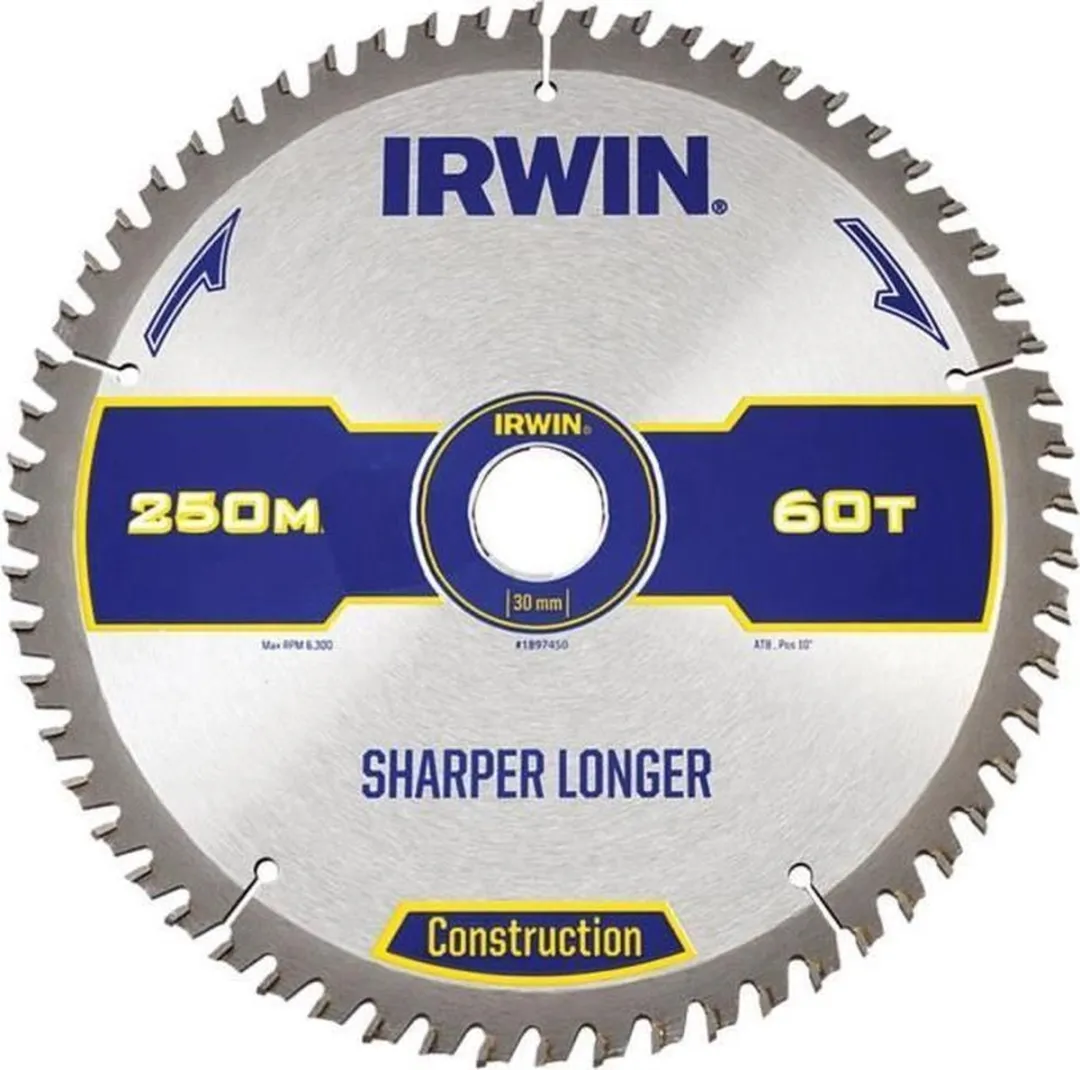 Irwin Construction 1897437 Cirkelzaagblad 160mm