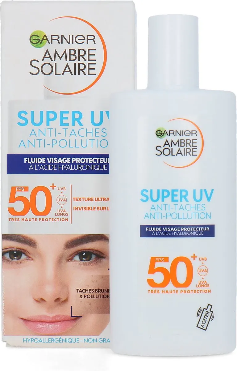 Garnier Ambre Solaire Sensitive Advanced Face Sun Fluid SPF50+ 40ml