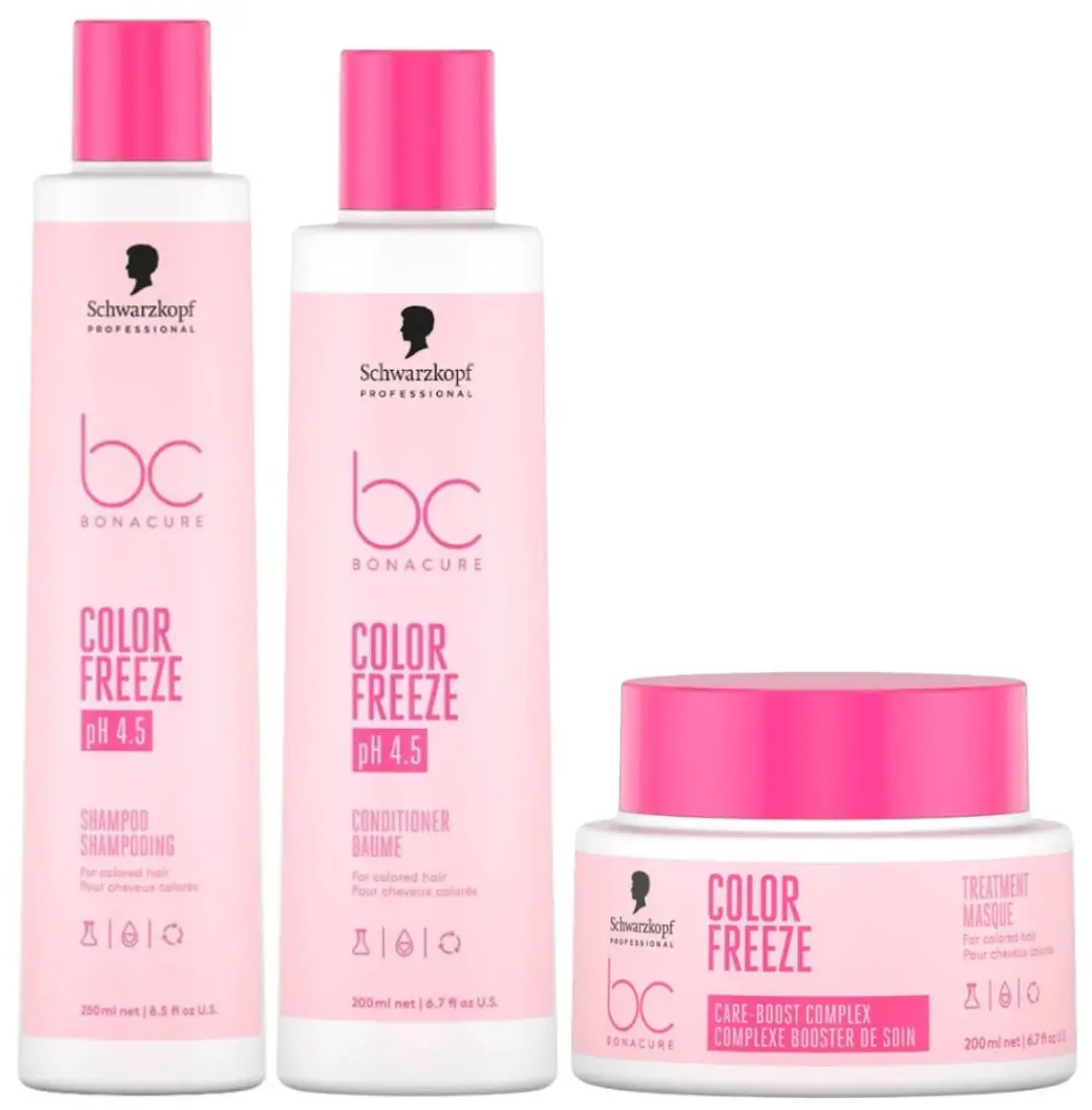 Schwarzkopf Bonacure Clean Performance Color Freeze Care Set - 200ml