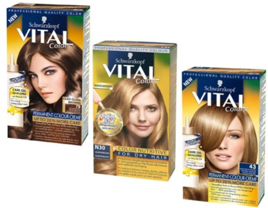 Schwarzkopf Vital Colours 43 Natuurlijk Blond Haarverf 145ml