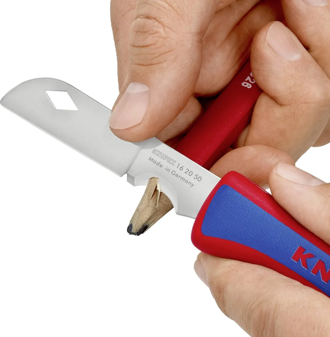 Knipex Zakmes 16 20 50 - Rood/Blauw