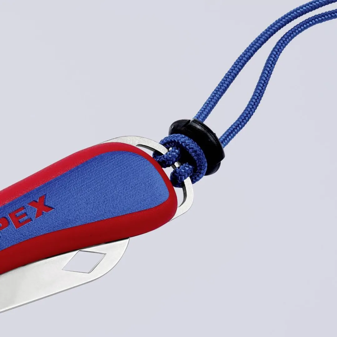 Knipex Zakmes 16 20 50 - Rood/Blauw