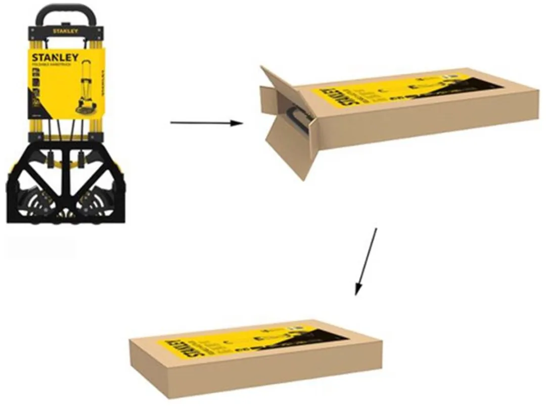 Stanley SXWTD-FT584 Inklapbare Trappen Steekwagen 60kg - afbeelding 3 van 6