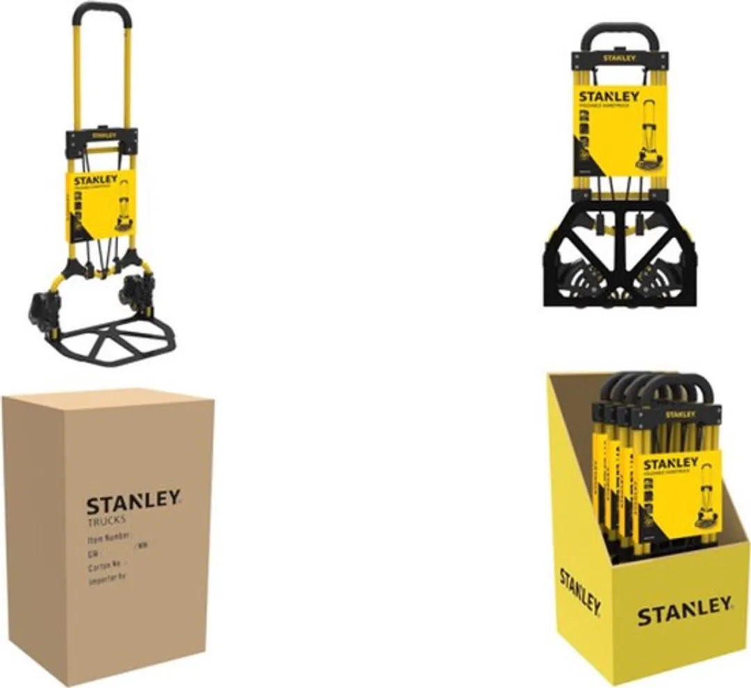 Stanley SXWTD-FT584 Inklapbare Trappen Steekwagen 60kg - afbeelding 4 van 6